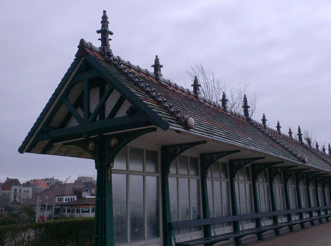 Historic Blankenberge seafront