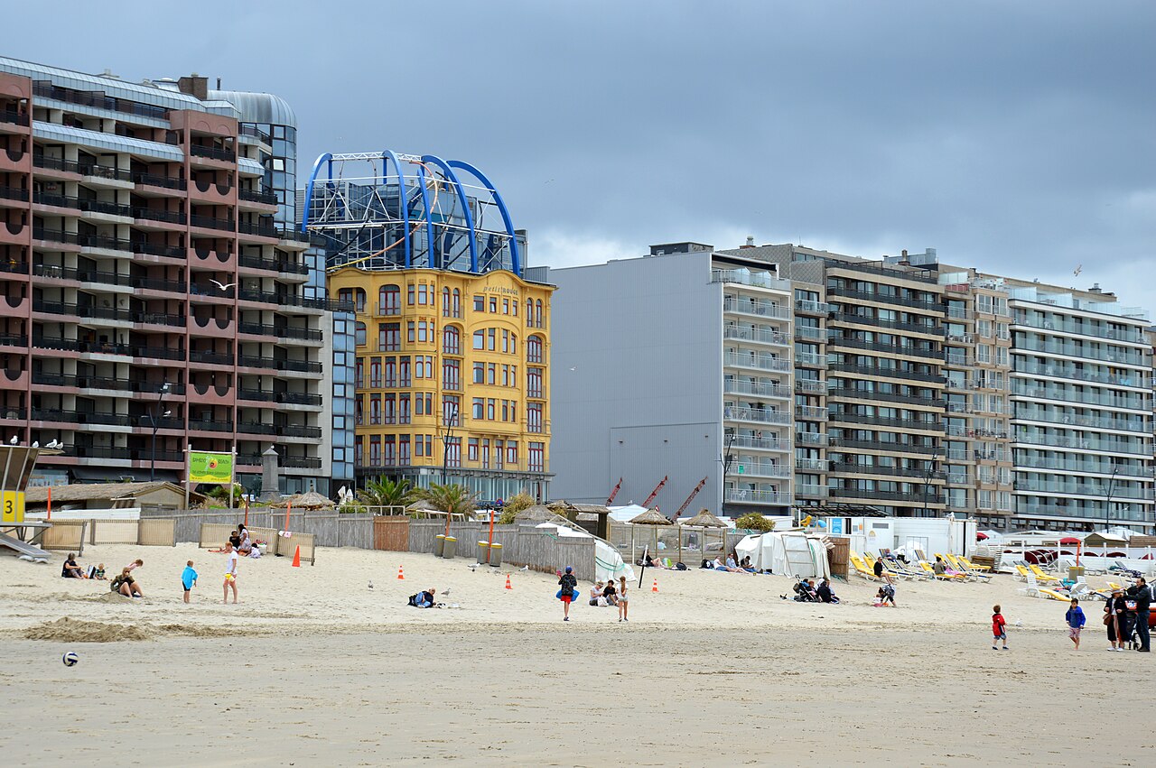 Blankenberge beach and Zeedijk
